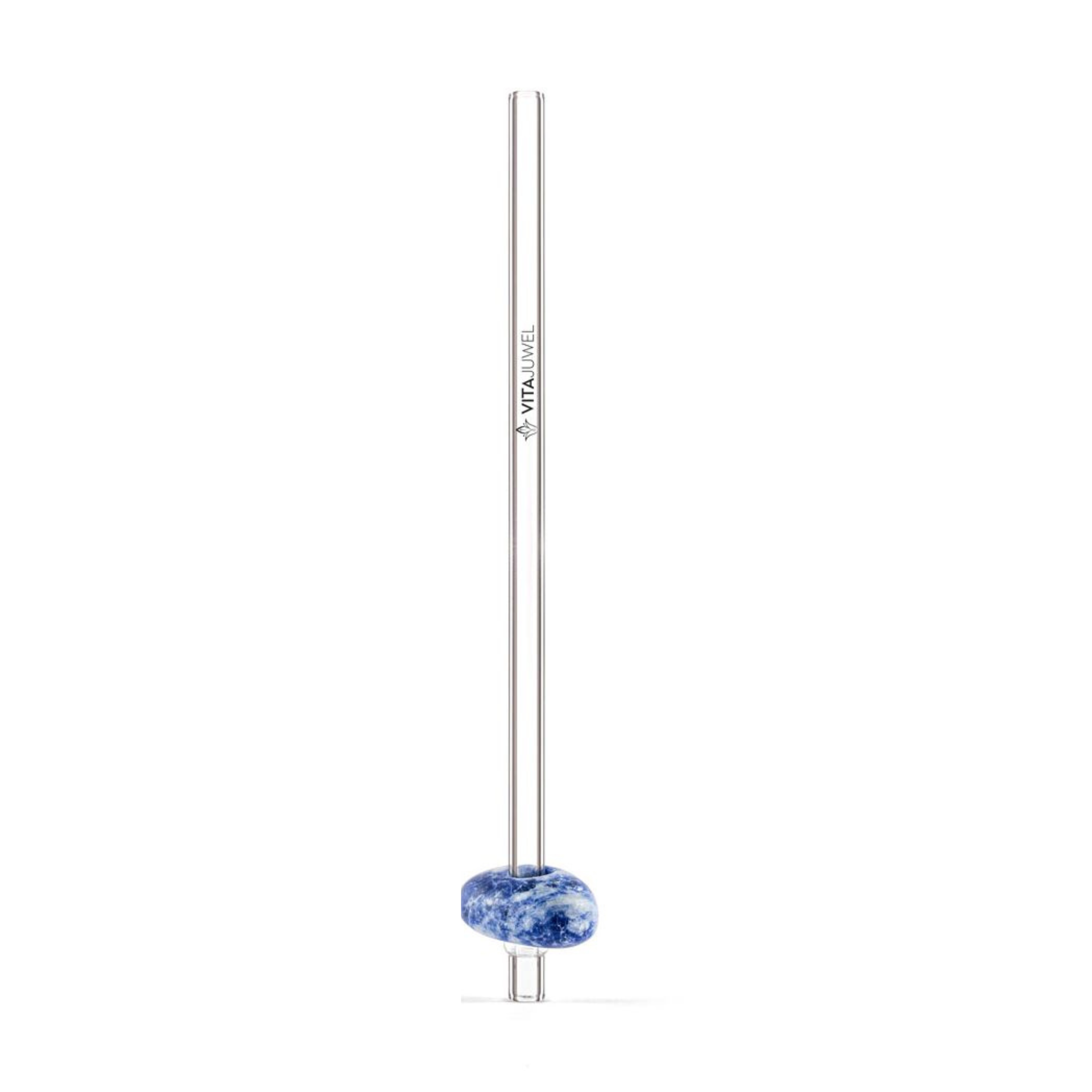 Crystal Straw Drinking Straw | Sodalite