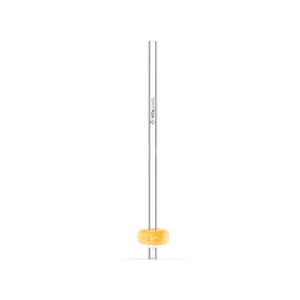 Crystal Straw Drinking Straw | Orange Calcite