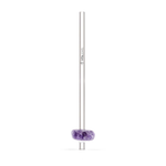 Crystal Straw Drinking Straw | Amethyst