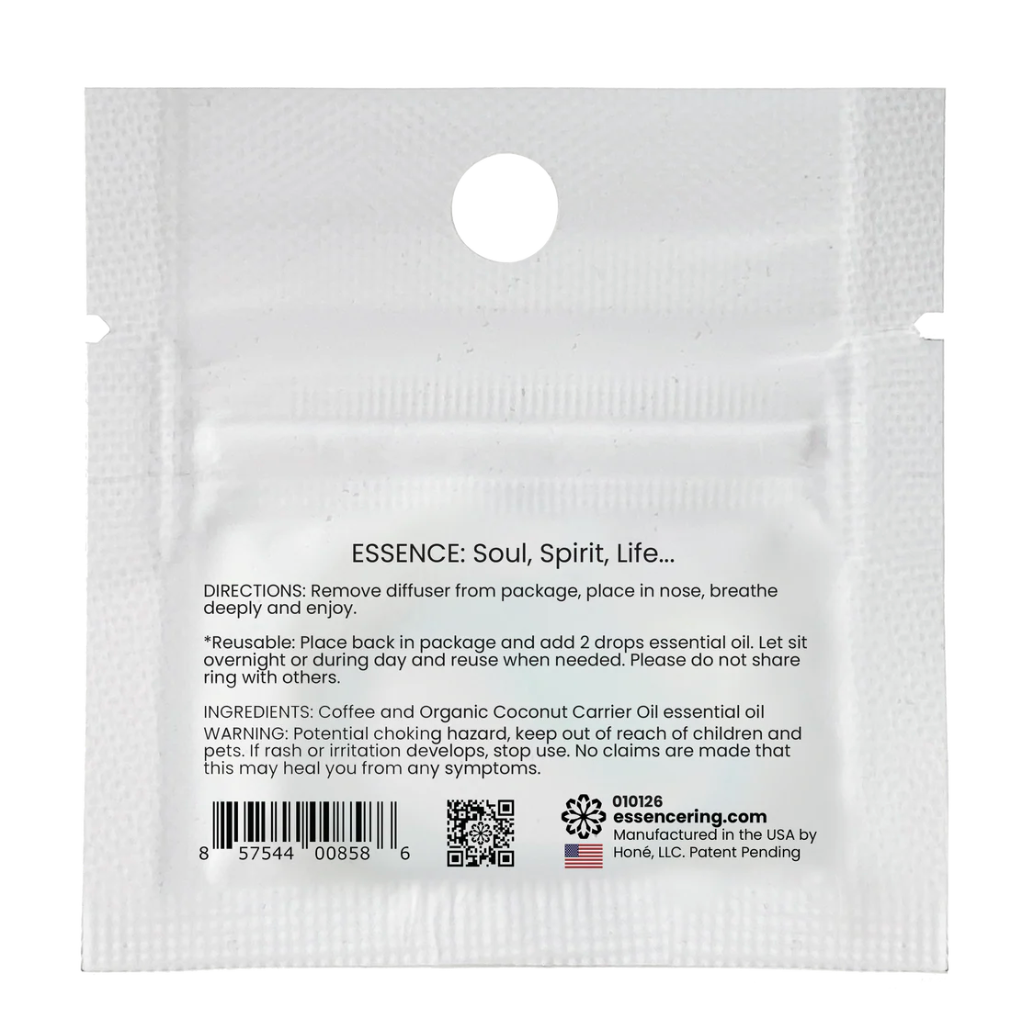 Coffee Scent Nasal Diffuser Ring
