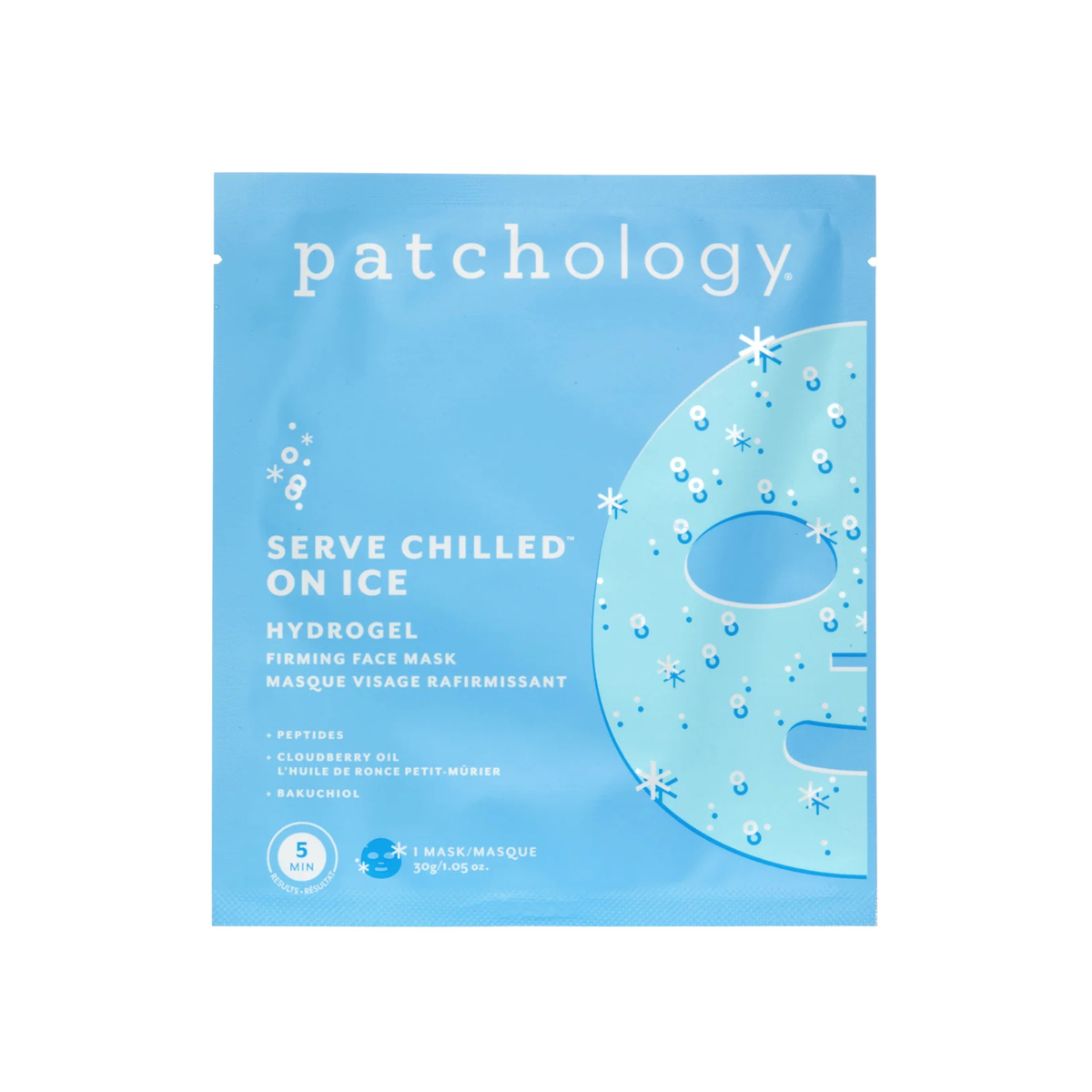 Serve Chilled On Ice Hydrogel Mask