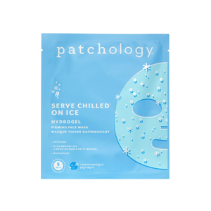 Serve Chilled On Ice Hydrogel Mask