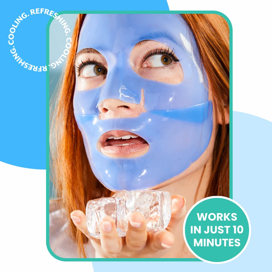 Serve Chilled On Ice Hydrogel Mask