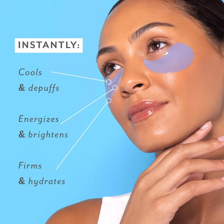Serve Chilled on Ice Firming Eye Gels