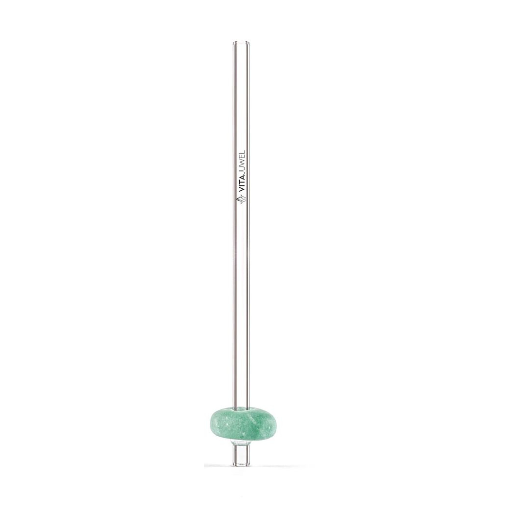 Crystal Straw Drinking Straw | Aventurine