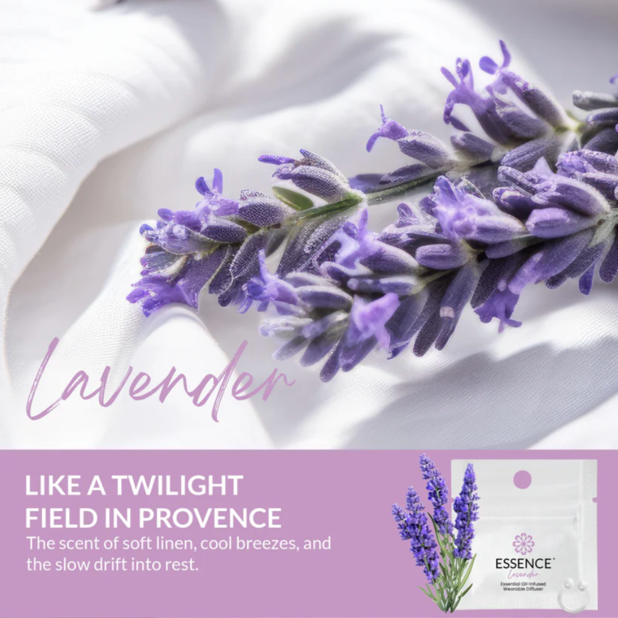 Lavender Scent Nasal Diffuser Ring