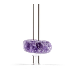 Crystal Straw Drinking Straw | Amethyst