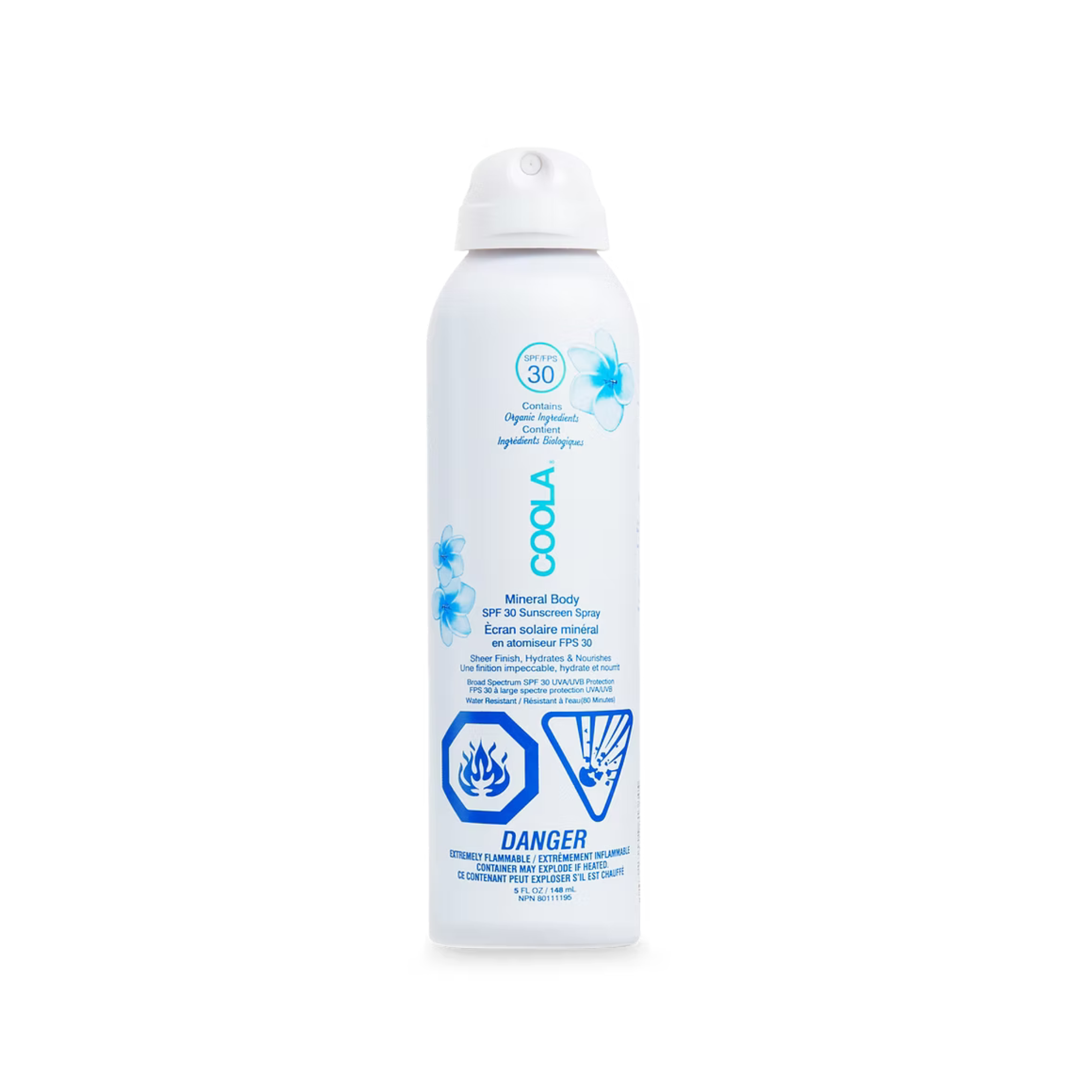 Mineral Body SPF 30 Fragrance Free Sunscreen Spray