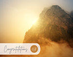 Congratulations - Altitude Spa eGift Card