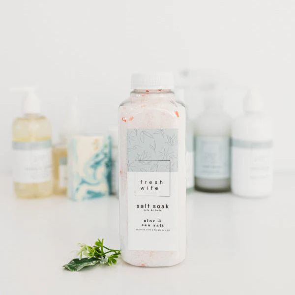 Aloe & Sea Salt - Salt Soak