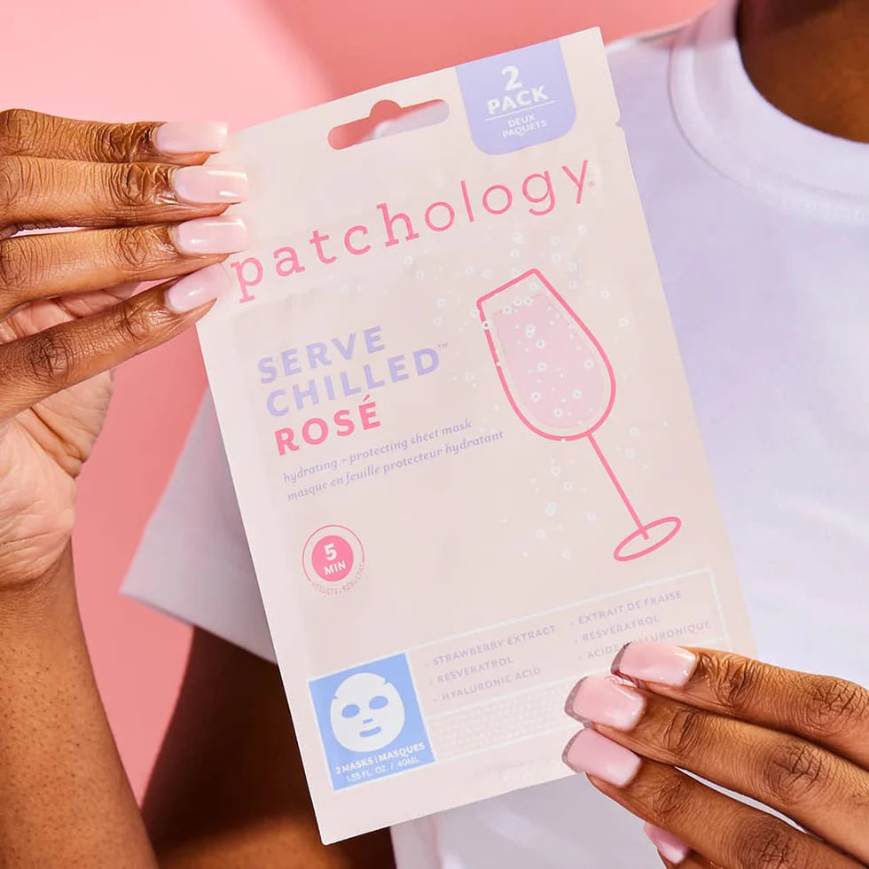 Serve Chilled Rosé Facial Sheet Mask (2 Pack)
