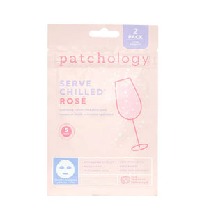 Serve Chilled Rosé Facial Sheet Mask (2 Pack)