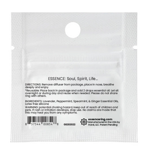 Nausea Relief Blend Nasal Diffuser Ring