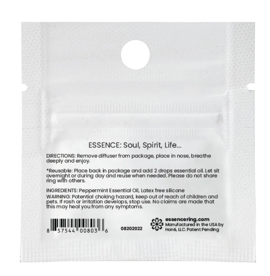 Peppermint Scent Nasal Diffuser Ring