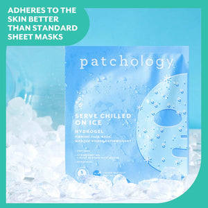 Serve Chilled On Ice Hydrogel Mask