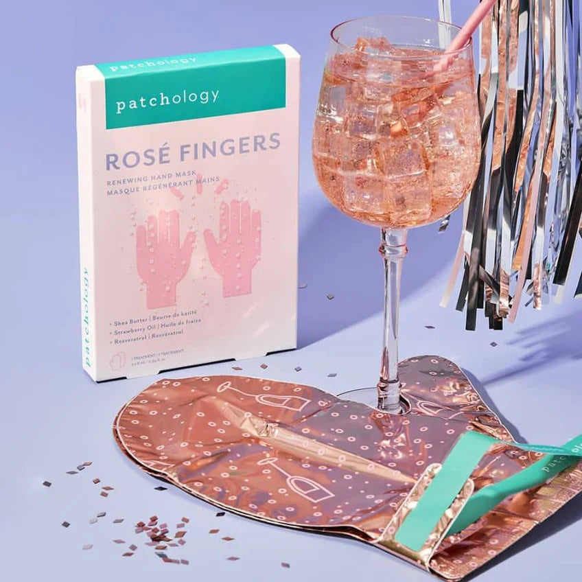 Rosé Fingers Renewing Hand Mask