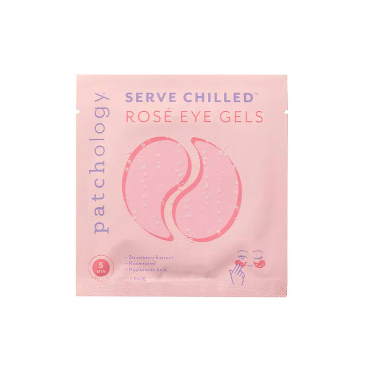 Serve Chilled Rosé Eye Gels
