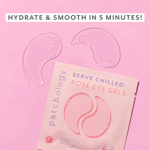 Serve Chilled Rosé Eye Gels