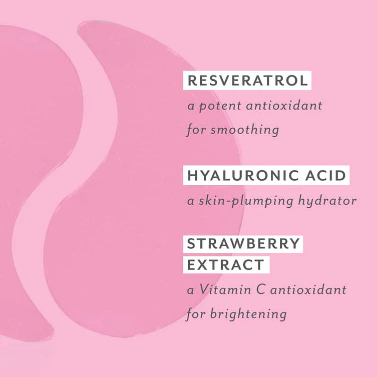 Serve Chilled Rosé Eye Gels