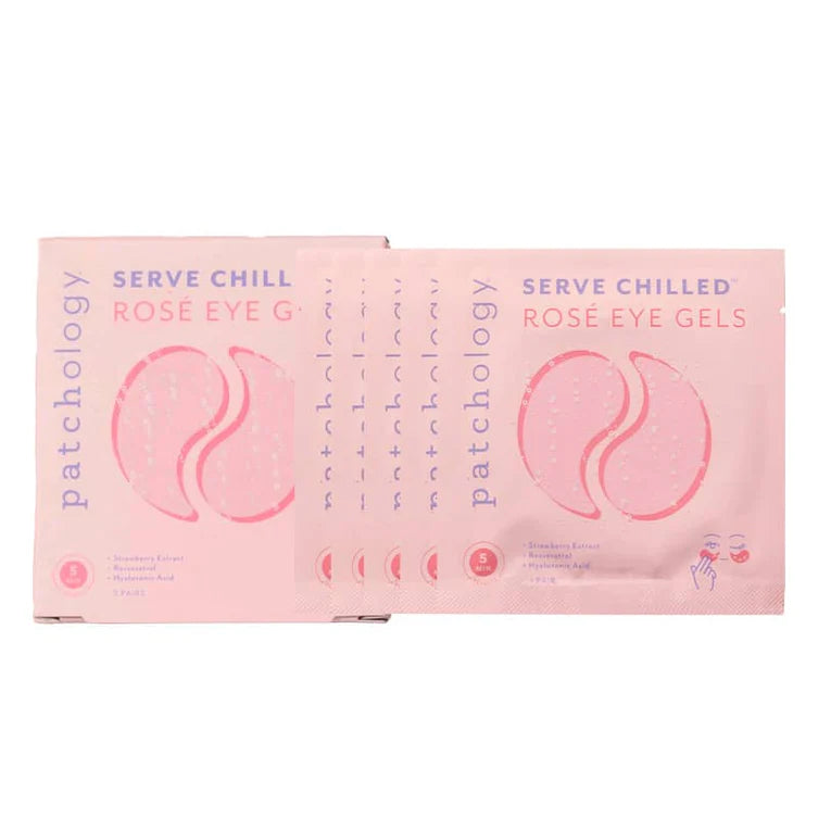 Serve Chilled Rosé Eye Gels
